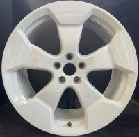 Original VW ID. Buzz 20 Zoll Einzelfelge 9,5Jx20 ET56 Hinterachse 1T3601025AD Stockton Weiß RR19-C