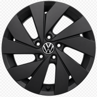 Original VW Golf 8 VIII GTI GTD 17 Zoll Felgen Satz 5H0601025B Belmont 6,5x17 ET46 Schwarz matt