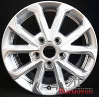 Original VW T7 16 Zoll Syrakus Einzelfelge 7T0601025 6,5x16 ET60 Silber 332-A
