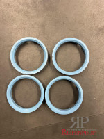 Zentrierring Set 4 Stück 72,6mm-64,1mm hellblau neu/unbenutzt