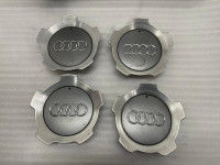 Original Audi Nabendeckel 4Z7601165 Felgenkappen Original Lack gebraucht 4 Stück / 1 Satz BOX3