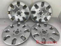 Original Audi Radkappen Radzierblenden 8X0601147 15 Zoll gebraucht 4 Stück 2C-R72